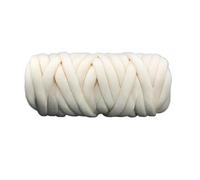 1 kg di cotone grosso filato super ingombrante morbido lavabile for maglieria tessuto cestino tappeti filati giganti fai da te for lavorazione a mano cuccia for animali domestici(1kg White)