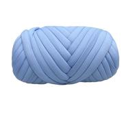 1 kg di cotone grosso filato super ingombrante morbido lavabile for maglieria tessuto cestino tappeti filati giganti fai da te for lavorazione a mano cuccia for animali domestici(1kg Blue)