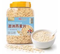 1 Kg Di Farina D'avena Istantanea Semplice, Senza Additivi, Nutriente, Cereali For La Colazione Veloce