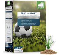 1 kg di semi per prati sportivi e giochi, 40 m², robusti, verdi profondi, ideali per nuove semine e semina, semi di erba primaverile