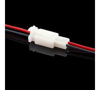 1 Kit 2 Pin Way Electrical Wire Connector Set auto connectors with cable/total length 21CM