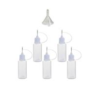1 Kit 3-100Ml Punta Dell'Ago Applicatore Di Colla Bottiglia Con Imbuto For