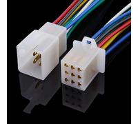 1 Kit 9 Pin Way Electrical Wire Connector Set auto connectors with cable/total length 21CM