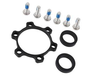 1 kit di conversione per mozzi bicicletta in lega di alluminio, adattatore per anteriore/posteriore, distanziatori, guarnizioni, retrofit di adattatori per biciclette, rondelle, guarnizioni assi, kit