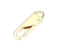 1 kit di riparazione per cerniera, con linguetta di fissaggio per cerniera, Oro, One Size