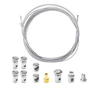 1 kit di riparazione universale per cavi, leva del gas, kit di riparazione per cavi moto, freno, cavo frizione, accessori per la riparazione dei cavi con molla, cavo di commutazione per bicicletta a