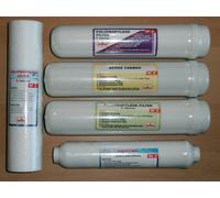 1 KIT FILTRI 5 FILTRI STANDARD UNIVERSALI DEPURATORE PURIFICATORE ACQUA OSMOSI