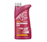 15x1 Litro Originale MANNOL Trasmissione Maxpower 4x4 75W-140 Api Gl 5 Ls Gear