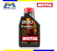 Olio Motore Auto Motul 8100 X-CLEAN FE C2 C3 Renault RN17 MB 229.52 - 1 Litro