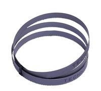 1 lama for sega a nastro bimetallica M42 da 1/2" 1085-2850 mm x 13 mm con lama for sega a nastro da 6 mm 24Tpi for taglio di metallo duro(Length 1570mm)