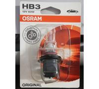 OSRAM Lampadina HB3 Original Line TOYOTA AURIS, OPEL ZAFIRA, TOYOTA LAND CRUISER, TOYOTA RAV, RENAULT CLIO (9005-01B)
