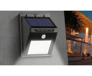 1 Lampada Solare Con Sensore Di Movimento Con 30 Led