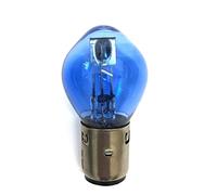 1 lampadina Blue Vision 35/35 W 12 V BA20d - Sistema a 2 fili - Bilux lampadina per scooter - Hallenwerk