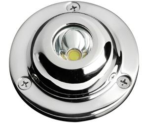 1 LED LUCE SUBACQUEA BIANCA FARETTO PER PLANCETTA CARENA SPECCHIO POPPA 12-24 V