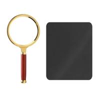 1 lente d'ingrandimento + 1 panno per la pulizia, lente d'ingrandimento ad alta risoluzione, adatta per bambini, studenti e anziani per leggere e visualizzare