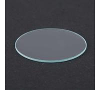 1 lente rotonda piatta in vetro temperato da 35-75 mm | Lente ottica trasparente for specchi | Spessore 1 mm | Elevata trasmissione della luce(70MM*5MM)