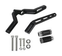 1 leva del cambio regolabile per moto cromata/nera, con meccanismo a punta-tacco, adatta per Harley Nightster RH975/S in alluminio. Pedale del cambio(Blue)