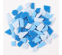 1 libbra mini irregolari enamal mosaico piastrelle di vetro per l'artigianato forniture di mosaico alla rinfusa, casuale piccole dimensioni di vetro riciclato rotto per il fai da te (RB201)