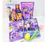 1 Libro Caccia alle Streghe K-Pop Gruppo Maschile Studente Quaderno Formato A5, Un Regalo per Amici, Crea un Senso di Sorpresa, Bello e Conveniente, Regalo di Natale (Stile Casuale) Libro della fila d