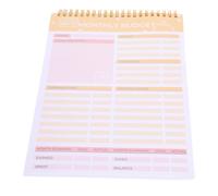 1 libro di taccuino del menu taccuino settimanale strappabile per la casa.