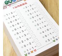 1 Libro Quaderno di esercizi di addizione e sottrazione da 10 a 100, Libro di esercizi di matematica per decomposizione e combinazione, Schede per il calcolo mentale, Quaderno di pratica in formato or