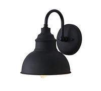 1-Light Retro Outdoor Wall Sconce Lantern Dusk To Dawn Wall Lamp Ip65 Waterproof Exterior Light Fixtures Wall Mount in Black Finish Balcony Aisle Garden Villa Exterior Wall Light/Sand Black