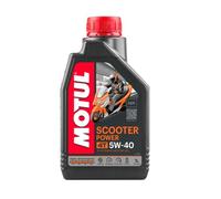 Motul 1 lt Olio Motore moto Scooter Power 4T 5W40 100% Sintetico maxi scooter