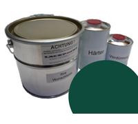 1 Litri Set 2K Vernice Auto Union L60A Verde Tropicale Oldtimer Non Tinta Unita