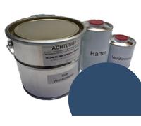 1 Litri Set 2K Vernice Idoneo per VW L A5D Blu Monaco Oldtimer Non Trasparente