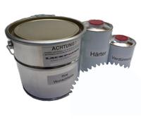 1 Litri Set 2K Vernice per Auto Ral 9016 Bianco Trasporti Opaco Nessun Lackpoin