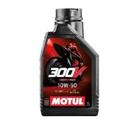 1 LITRO 1 LT OLIO MOTORE MOTUL 300V 10w50 10/50 100% SINTETICO MOTO FACTORYLINE