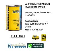 1 LITRO BARDAHL XTA 5W20 POLARPLUS OLIO AUTO C5 ECO948 API SN ILSAC FORD JAGUAR