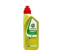 1 LITRO CASTROL POWER 1 OLIO MISCELA MOTO SCOOTER 2 TEMPI CLEAN BURNING CS02
