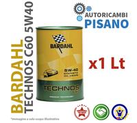 1LT Olio motore AUTO Bardhal TECHNOS XFS C3 5W-40 sintetics oil maps 350040