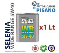 1 LITRO DI OLIO MOTORE ORIGINALE SELENIA WR WIDE RANGE 5W40