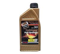 1 Litro di Roil TECHNOGEAR 75W/80-100% Sintetico con Tappo VERSANTE - Nuova Formula con POLIMERO Anti - ATTRITO Olio per Cambi Anche ROBOTIZZATI e Differenziali di Ultima Generazione