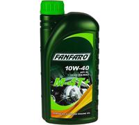 1 Litro FANFARO M-4T PLUS API SL JASO MA/MA2 Sintetico