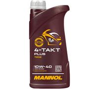 9x1 Litro Mannol 4-Takt Plus 10W-40 olio motore Olio Moto Bici Olio Jaso Ma /