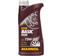 1 Litro MANNOL Olio Per Cambio Basic Plus 8108 75W-90 API GL4+