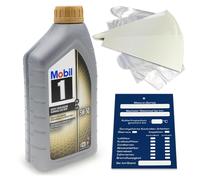 1 Litro Mobil 1 FS X2 5W50 Olio MB 229.3 Porsche A40 Api Sn Sm 9.55535-M2 Set