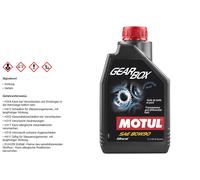 1 Litro MOTUL Olio Per Trasmissione GEARBOX 80W-90 API GL-4 API GL-5 MIL-L-2105D