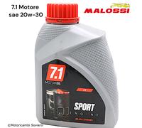 1 Litro Olio Miscela Malossi 7.1 sae 20w-30 Motori Vespa