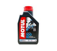 1 LITRO OLIO MISCELA MINERALE MOTUL 100 2T PIAGGIO CIAO VESPA MALAGUTI MO11