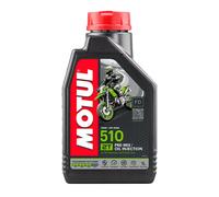 1 LITRO OLIO MISCELA MOTUL 510 SEMI-SINTETICO ANTIFUMO OFFERTA NUOVO 2T 2 TEMPI\