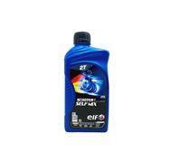 1 LITRO olio miscela scooter ELF SELF MIX 2T MINERALE Aprilia Malaguti ET04