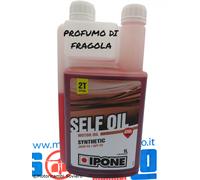 1 litro olio miscela SELF OIL IPONE FRAGOLA