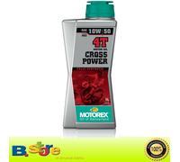 Olio Motore 4 tempi MOTOREX CROSS POWER 4T 10W50 100% Sintetico MA2 API SN KTM