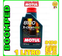 OLIO MOTORE MOTUL 8100 X-CLEAN EFE 5W30 ACEA C2/C3 MB 229. 52 2 LITRI 02MO32