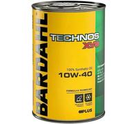 1 LITRO OLIO MOTORE AUTO BARDAHL 10W40 TECHNOS XVS 10W-40 100% sintetico ACEA A3