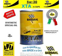 1 LITRO OLIO MOTORE AUTO BARDAHL 5W30 XTA mSAPS POLARPLUS -IBRIDO/GAS/BENZ/DIES